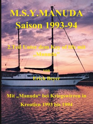 cover image of M.S.Y. Manuda Saison 1993 bis 1994